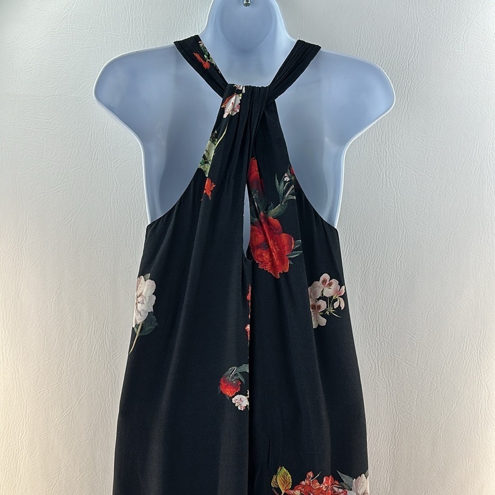 Alice+Olivia Liz Twist Back in Castaway Floral, XS - Picture 7 of 12